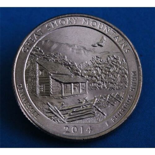 USA 25 Cent 2014 "Beautiful Quarter - Great Smoky Mountains" - D*