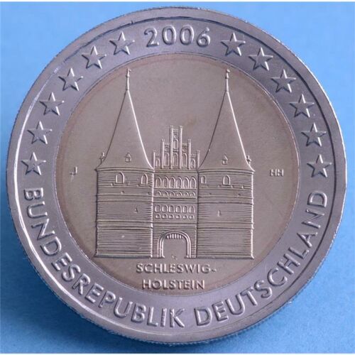 Deutschland 2 Euro 2006 " Holstentor - J "