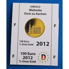 Goldeuroschuber für 100 Euro 2012 "Dom zu...