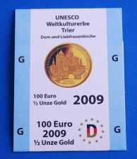 Goldeuroschuber für 100 Euro 2009 "Trier"...