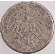 Deutsches Reich 5 Mark 1902 "Wilhelm II. - Preussen"*