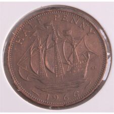 Groß Britannien Half Penny 1966*