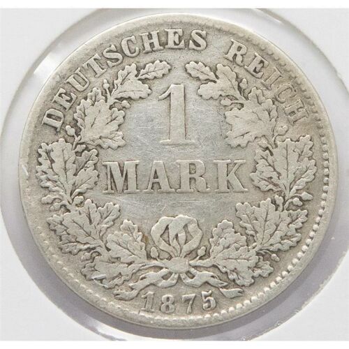 Deutsches Reich 1 Reichsmark 1875 D*