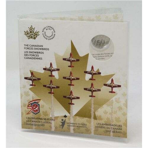 Kanada 5 Dollar 2021 - 50 Years Aerial Ambassadors - Snowbirds*