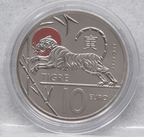 San Marino 10 Euro 2022 - Jahr des Tigers*