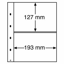 Leuchtturm Kunststoffhüllen OPTIMA XL, 2er...