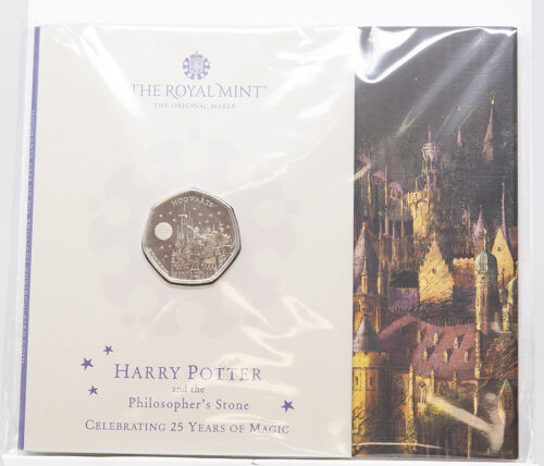 Großbritannien 50 Pence 2023 - Harry Potter - Hogwarts