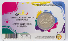 Belgien 2 Euro 2024 - Kampf gegen Krebs - in niederl. Coincard