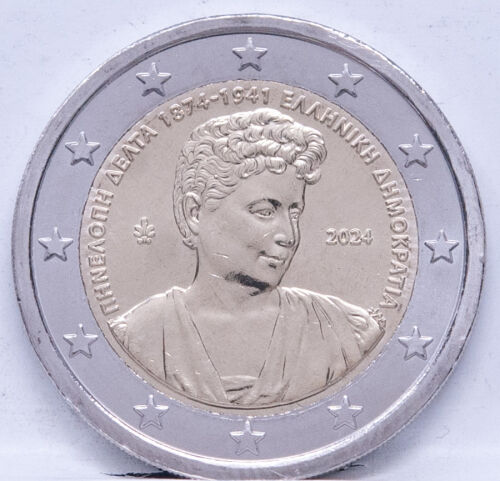 Griechenland 2 Euro 2024 - Penelope Delta - unc