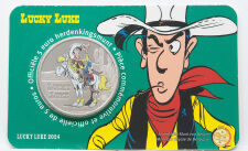 Belgien 5 Euro 2024 - Lucky Luke - Coincard - coloriert