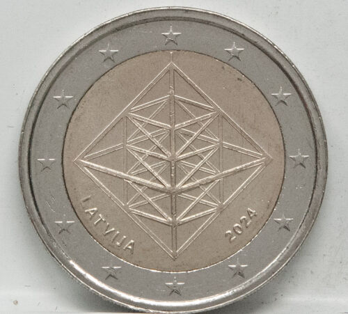 Lettland 2 Euro 2024 - Puzuris  unc.