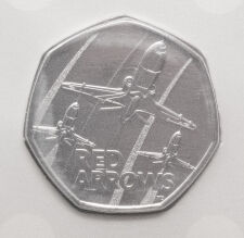 Großbritannien 50 Pence 2025 - Red Arrows