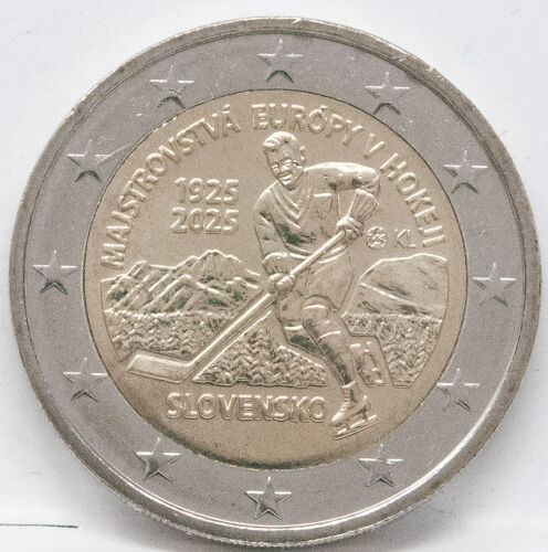 Slowakei 2 Euro 2025 - Eishockey unc.